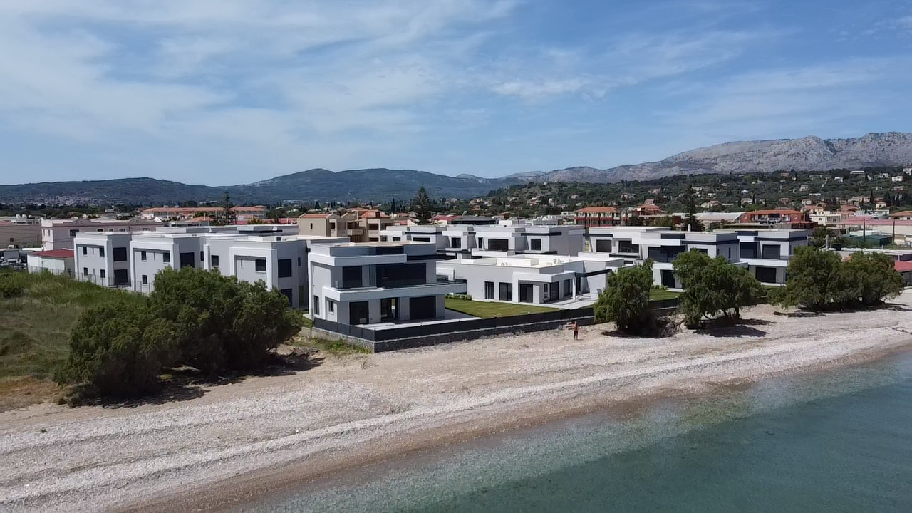Coastal Living: Seafront Houses in Chios